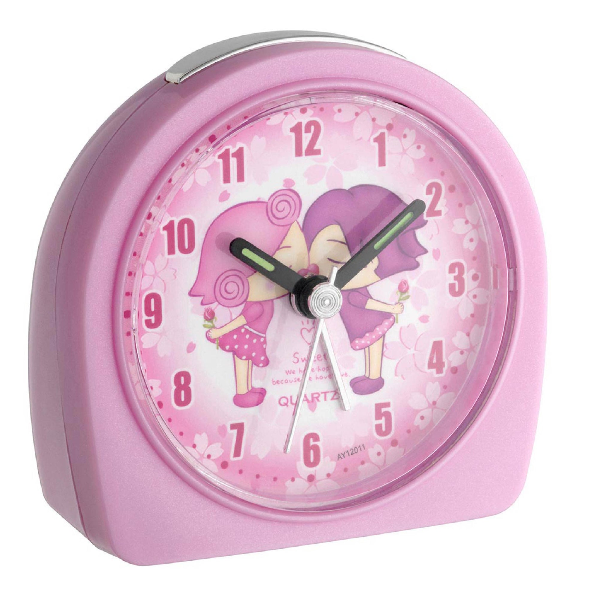 TFA Germany BEST FRIENDS Kids Alarm Clock, 8cm - Clocks Central
