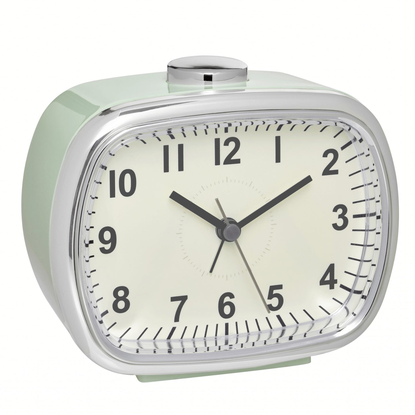 TFA Germany LEONARD Retro Alarm Clock, 11cm - Clocks Central