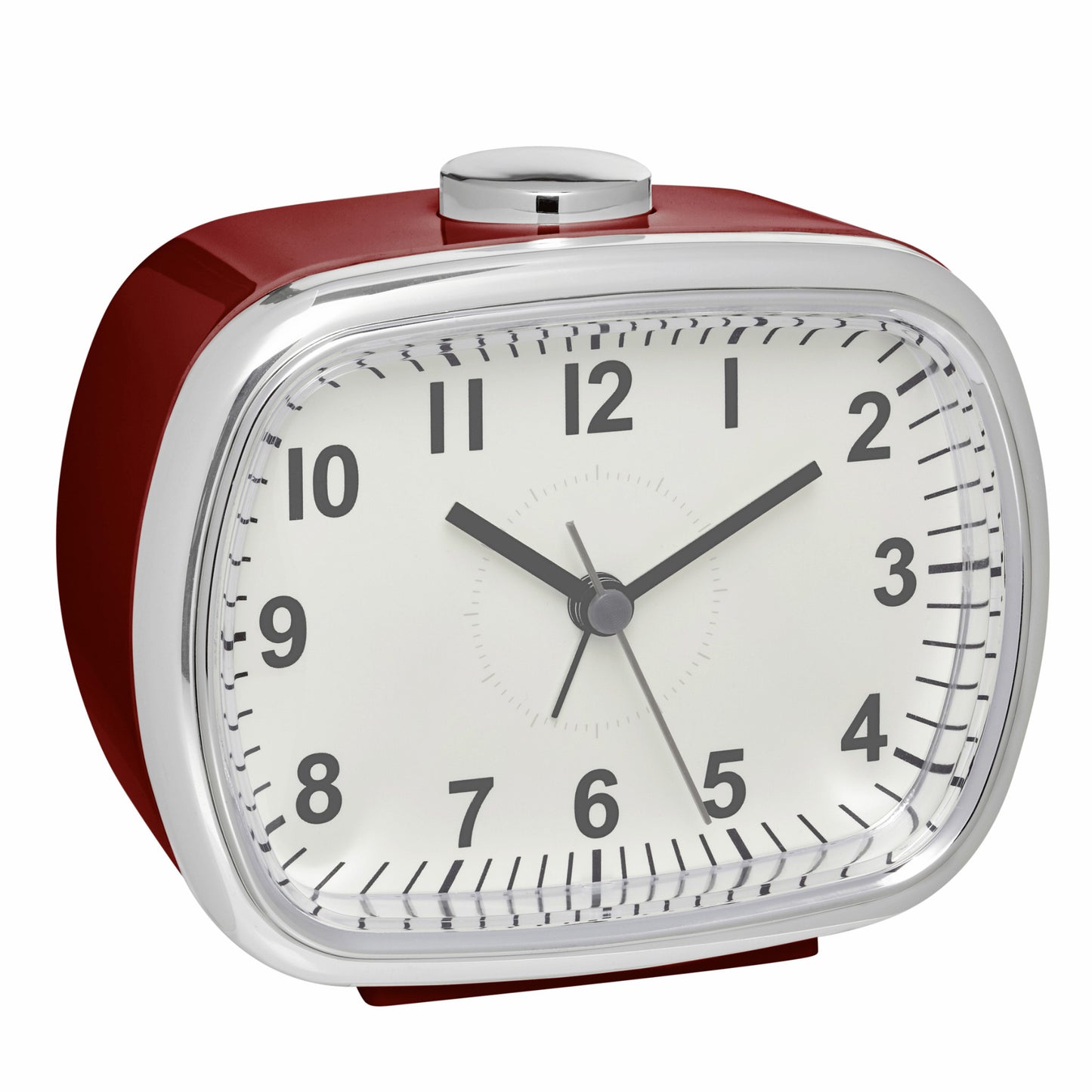 TFA Germany LEONARD Retro Alarm Clock, 11cm - Clocks Central