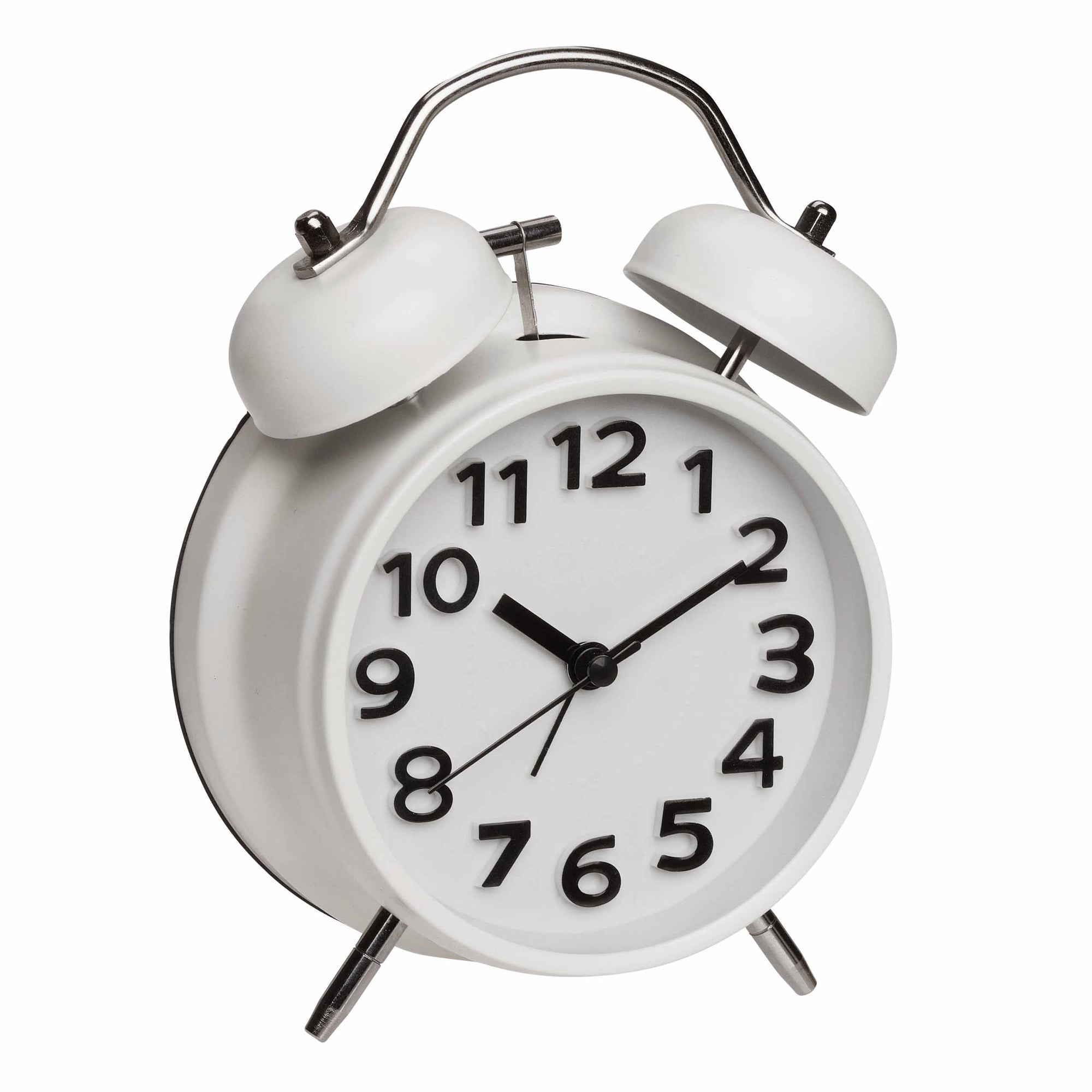 TFA Germany TATE Metal Bell Alarm Clock, 12cm
