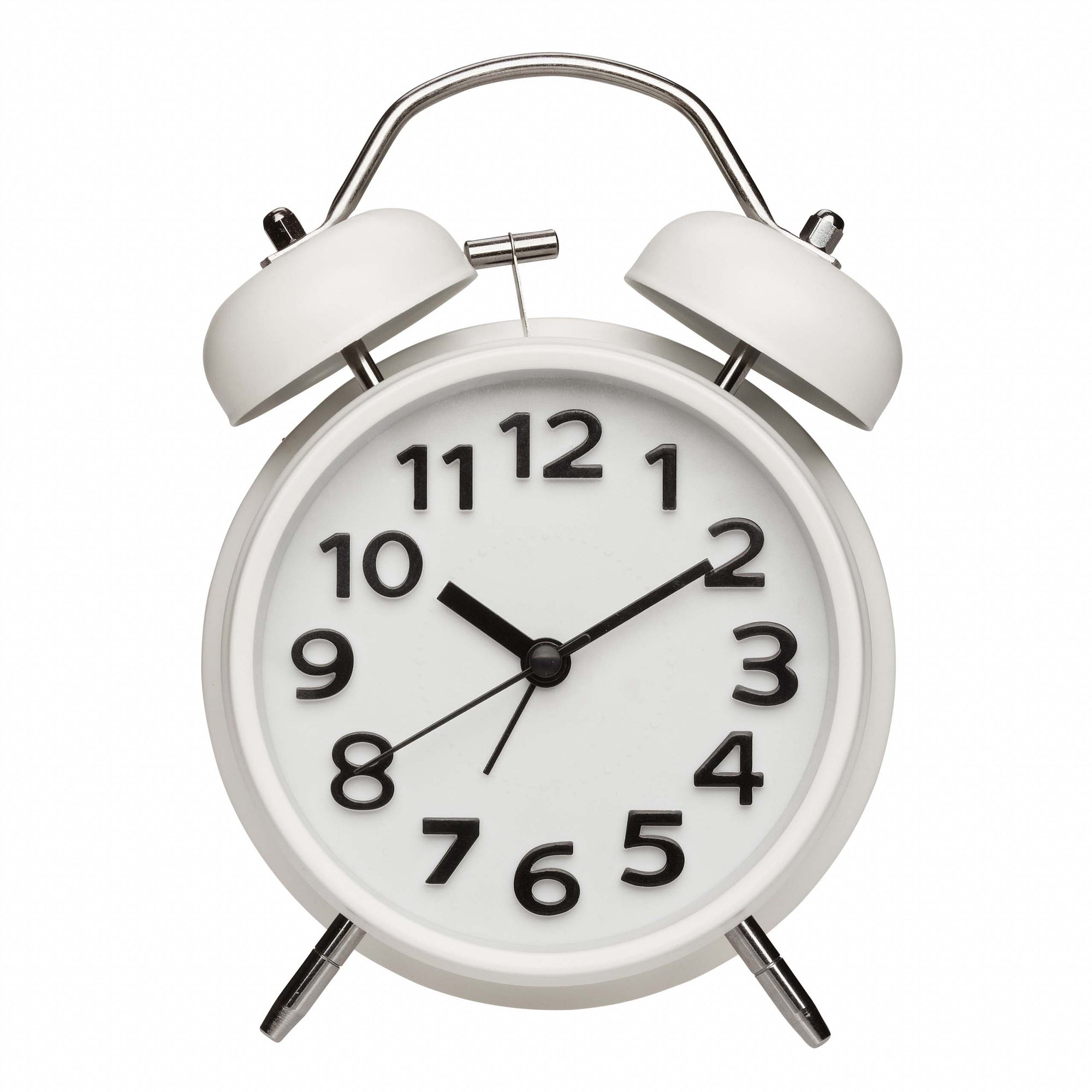 TFA Germany TATE Metal Bell Alarm Clock, 12cm