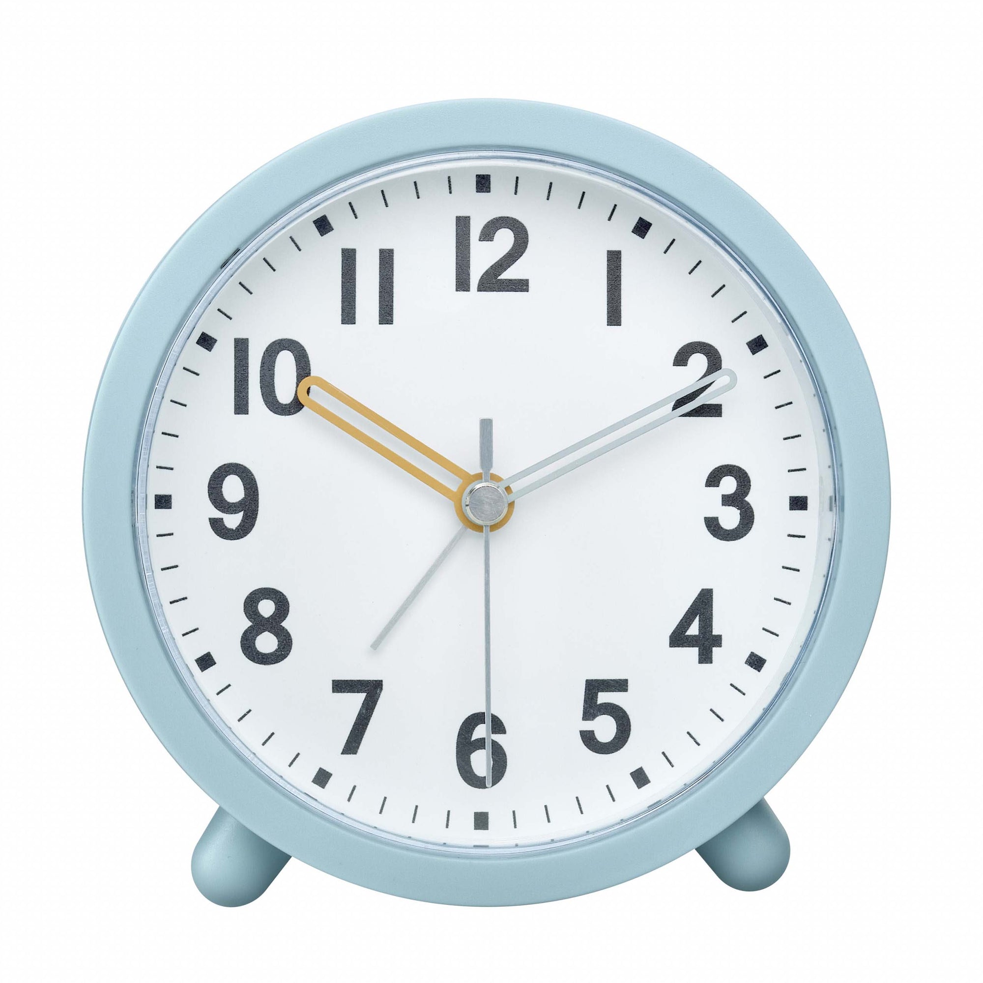 TFA Germany COLIN Analogue Alarm Clock with Backlight, 12cm