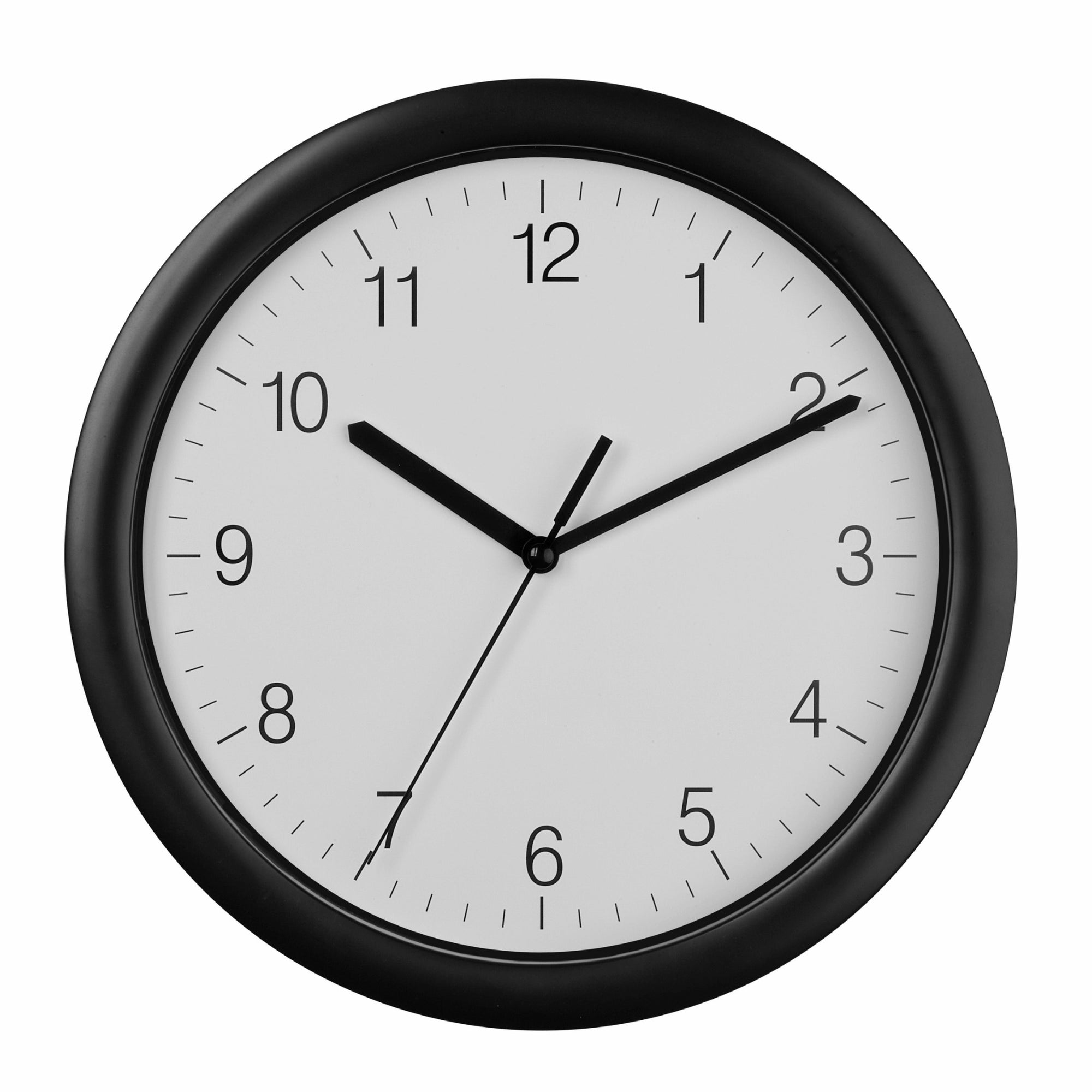 TFA Germany BRADLEY Silent Sweep Wall Clock, 26cm - Clocks Central