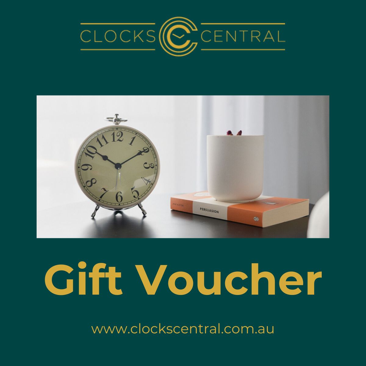 Clocks Central Gift Voucher - Clocks Central