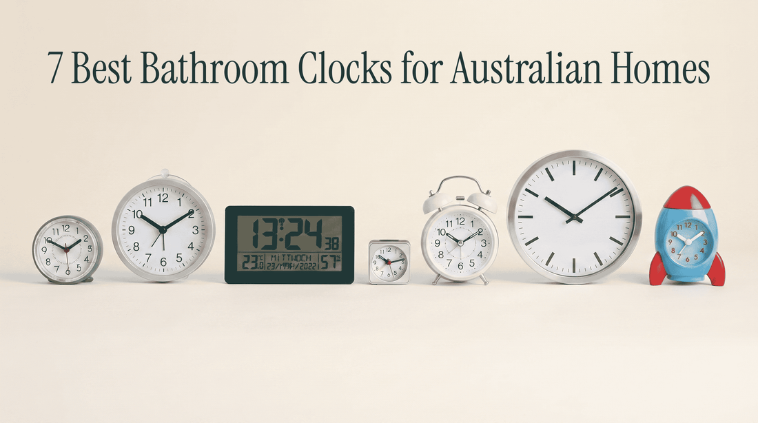 7 Best Bathroom Clocks for Australian Homes