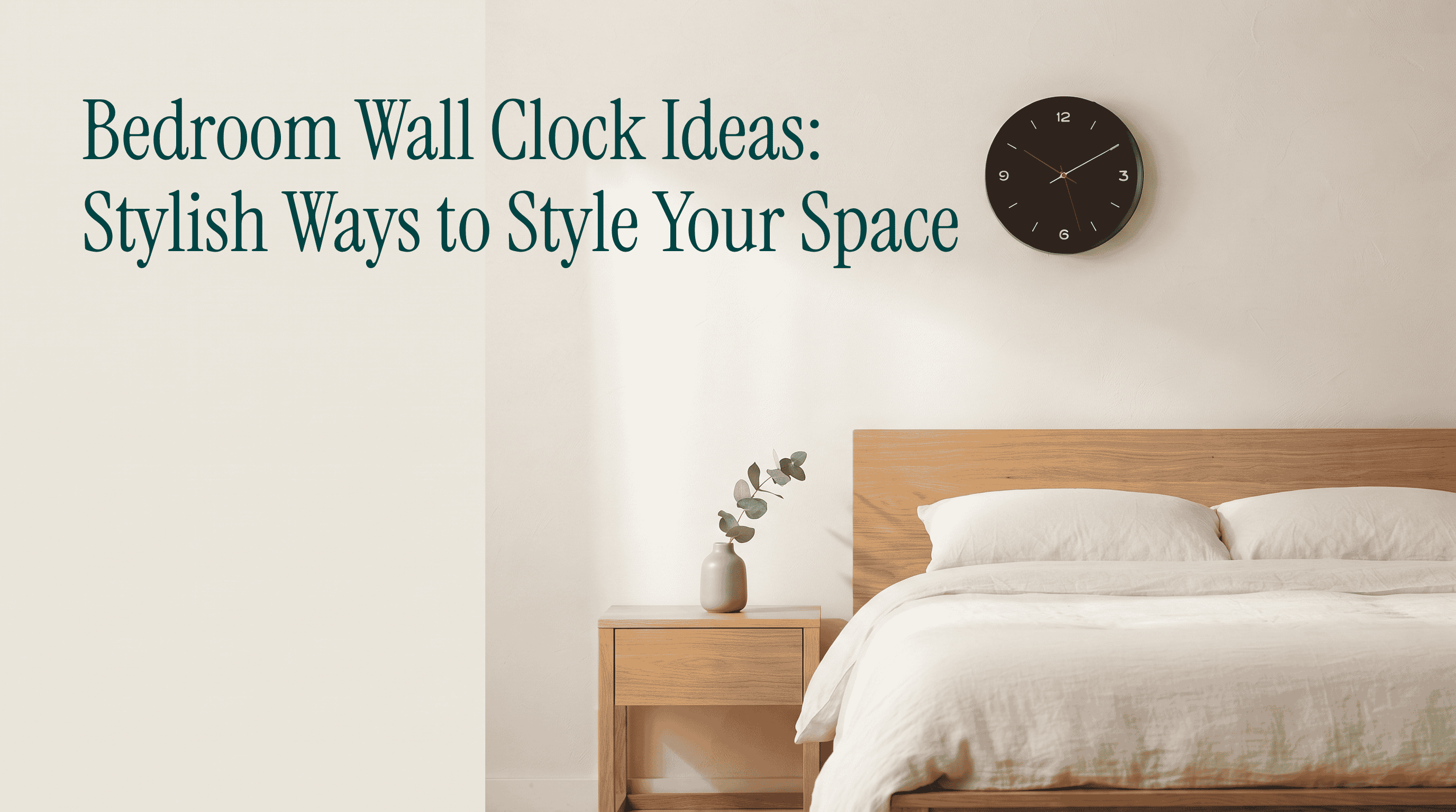 Bedroom Wall Clock Ideas: Stylish Ways to Style Your Space
