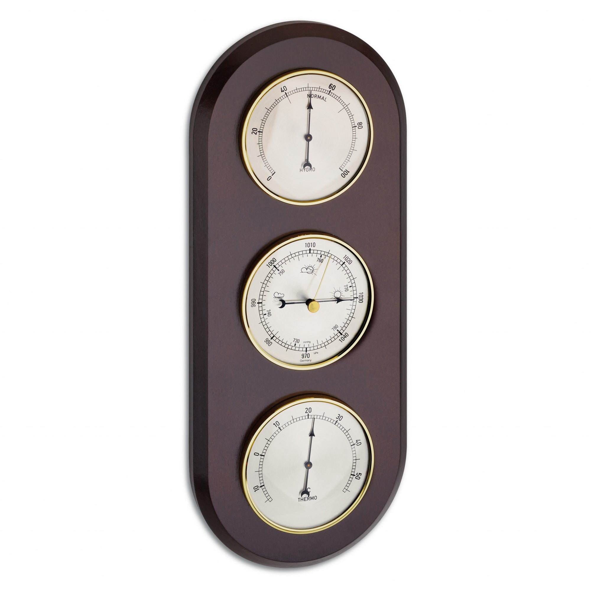 TFA Germany MILFRED Wooden Weather Station, 39cm