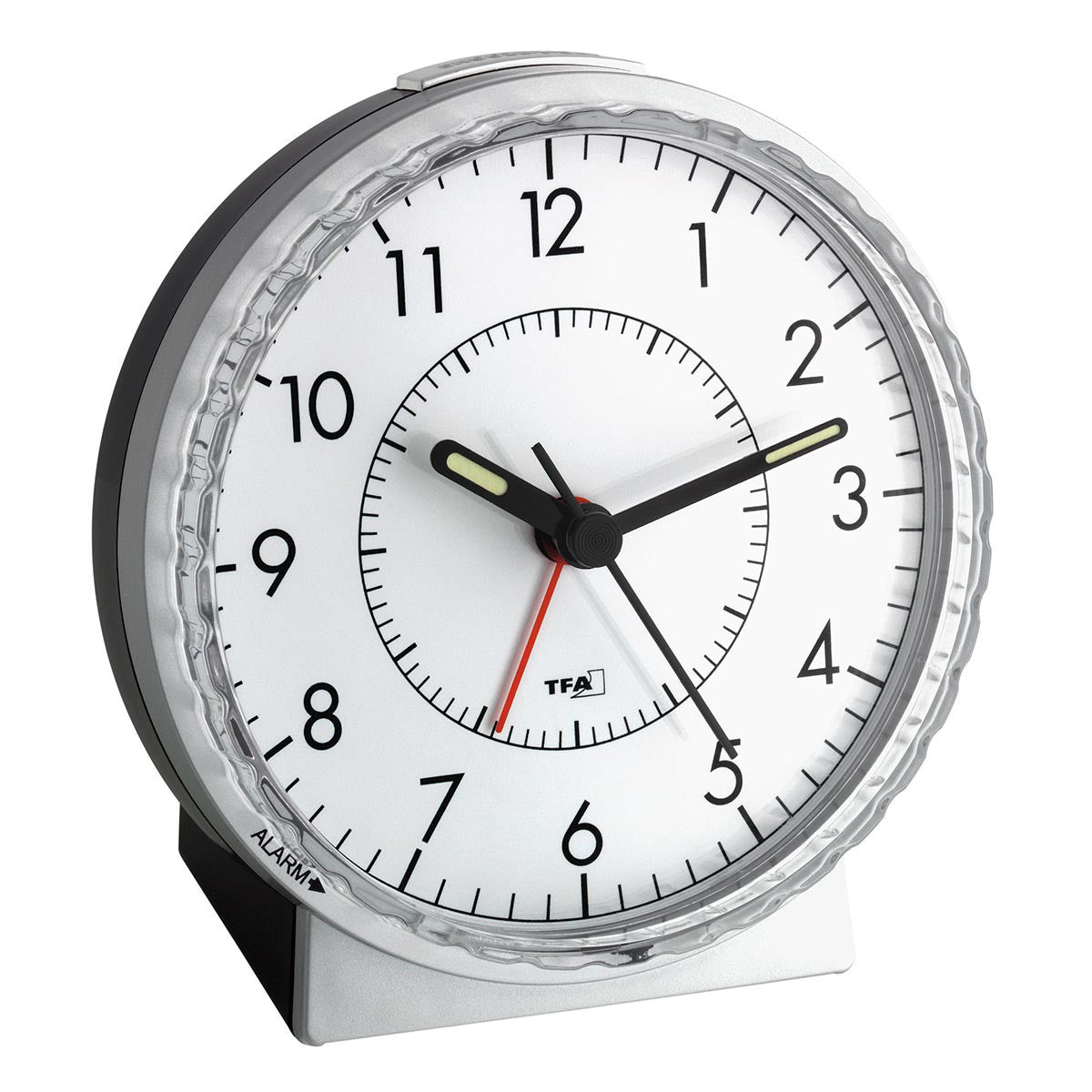 TFA Germany JOHANN Alarm Clock, 11cm