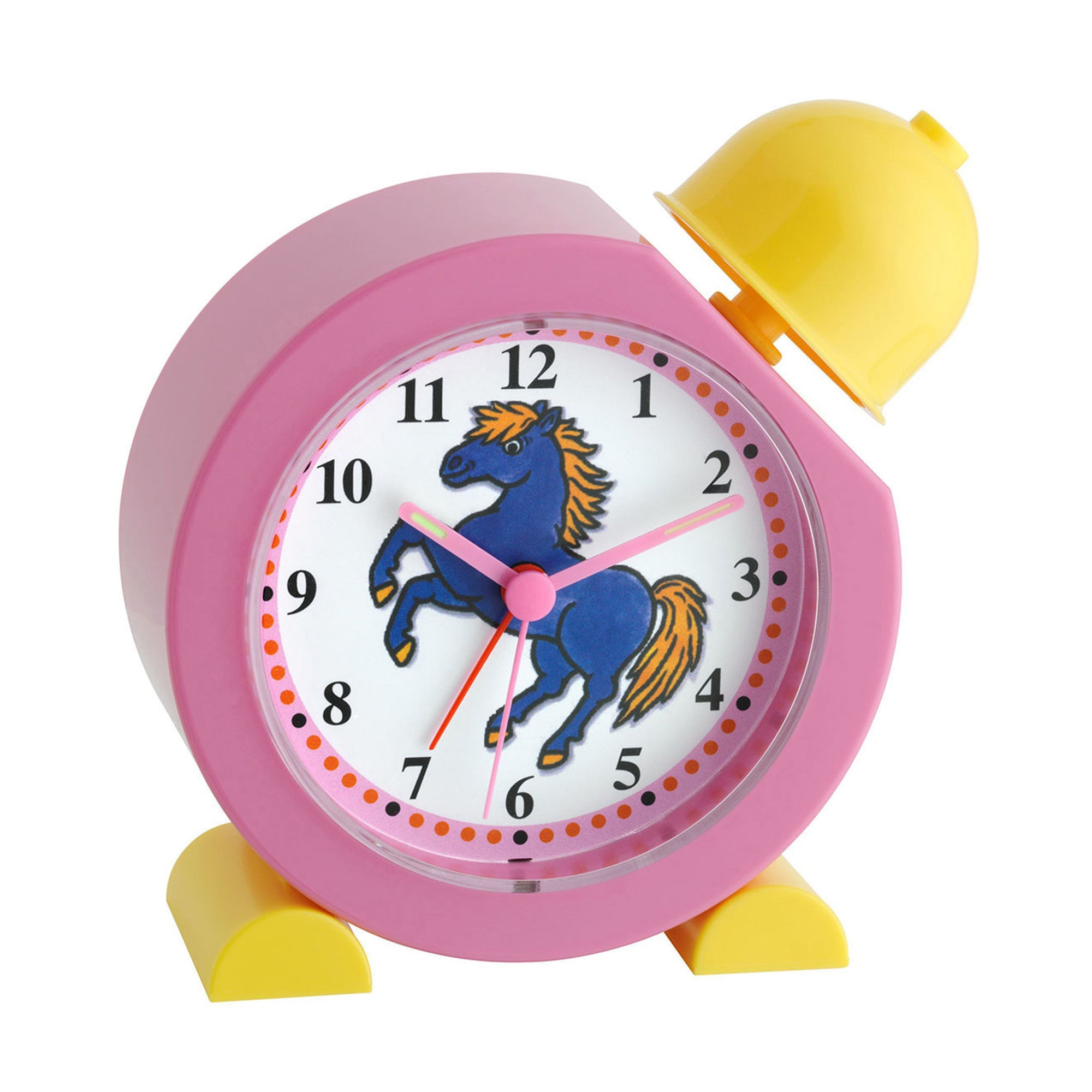 TFA Germany HÜ-Ü-Ü Kids Neighing Alarm Clock, 14cm - Clocks Central 