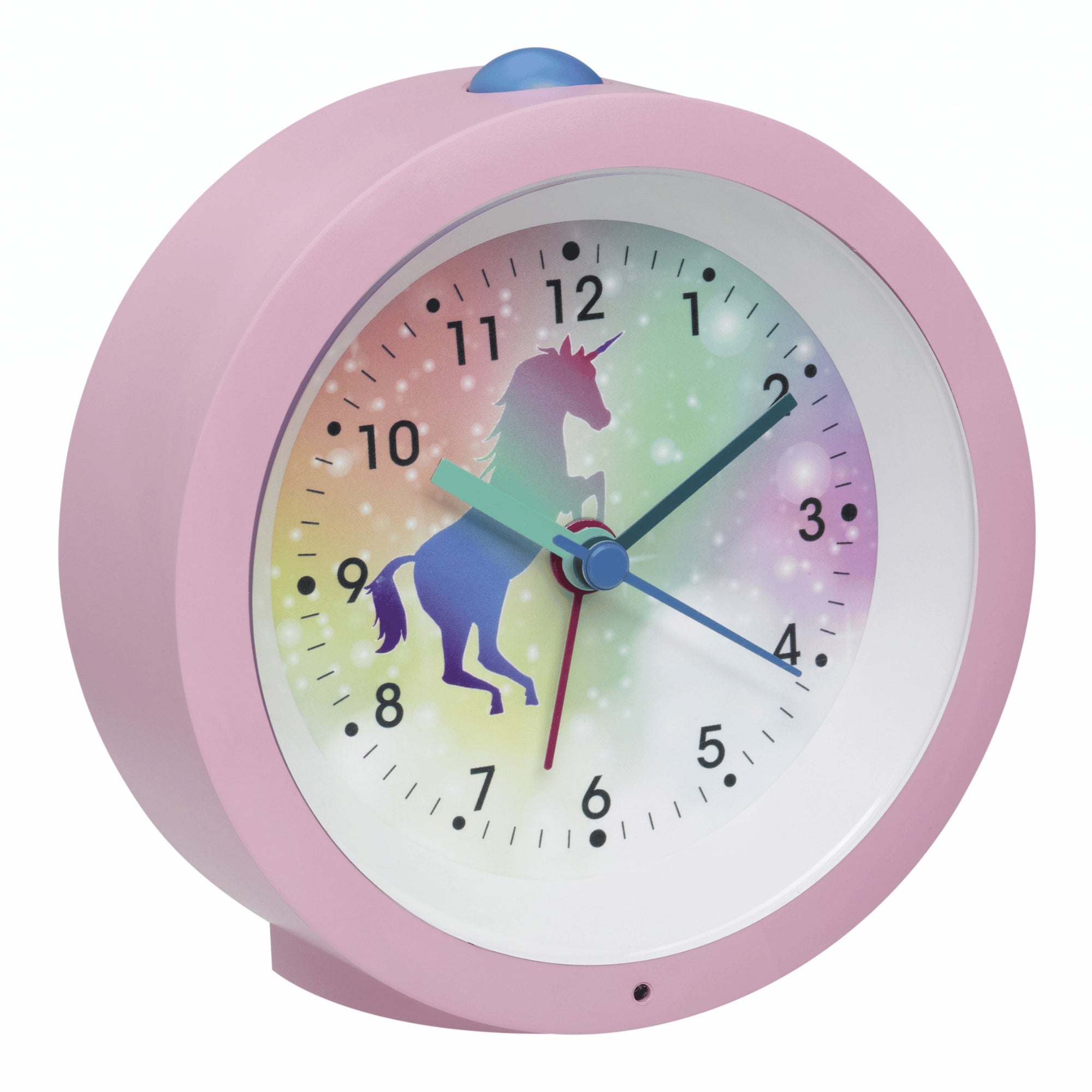 TFA Germany Rocket/Unicorn Kids Alarm Clock, 11cm - Clocks Central 