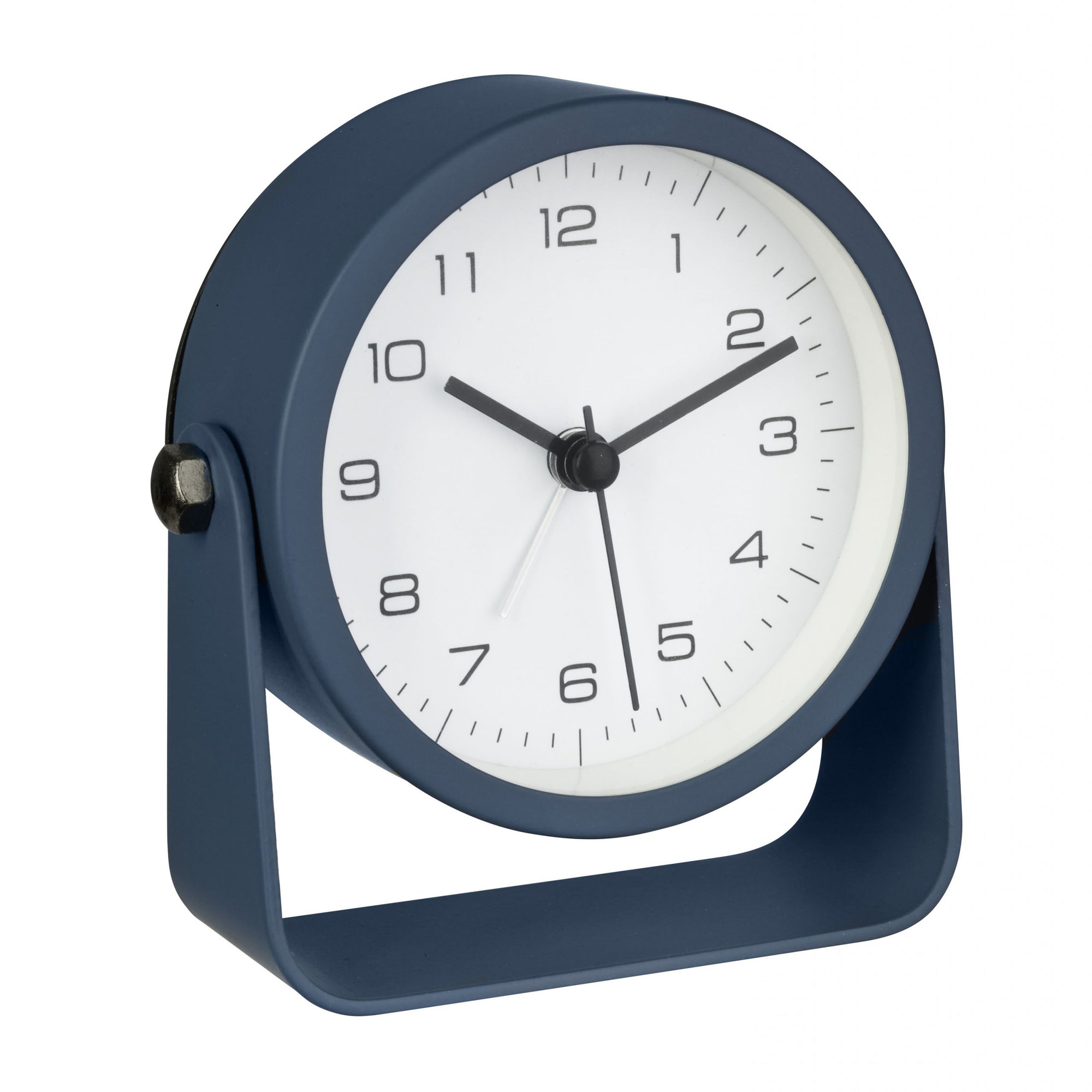TFA Germany THEO Analogue Alarm Clock with Backlight, 10cm
