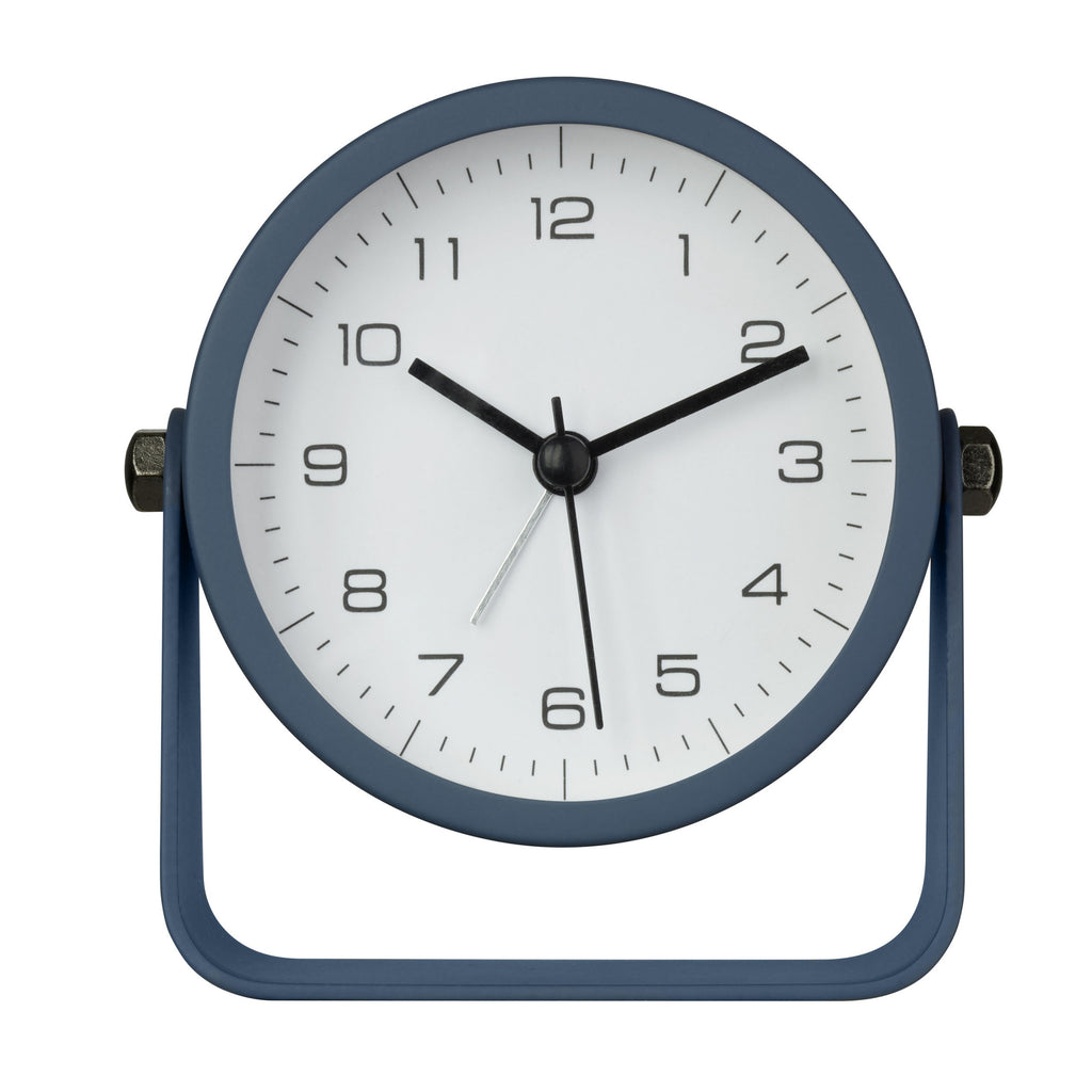 TFA Germany THEO Analogue Alarm Clock with Backlight, 10cm