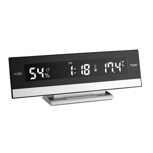 TFA Germany Digital Alarm Clock with Indoor Climate