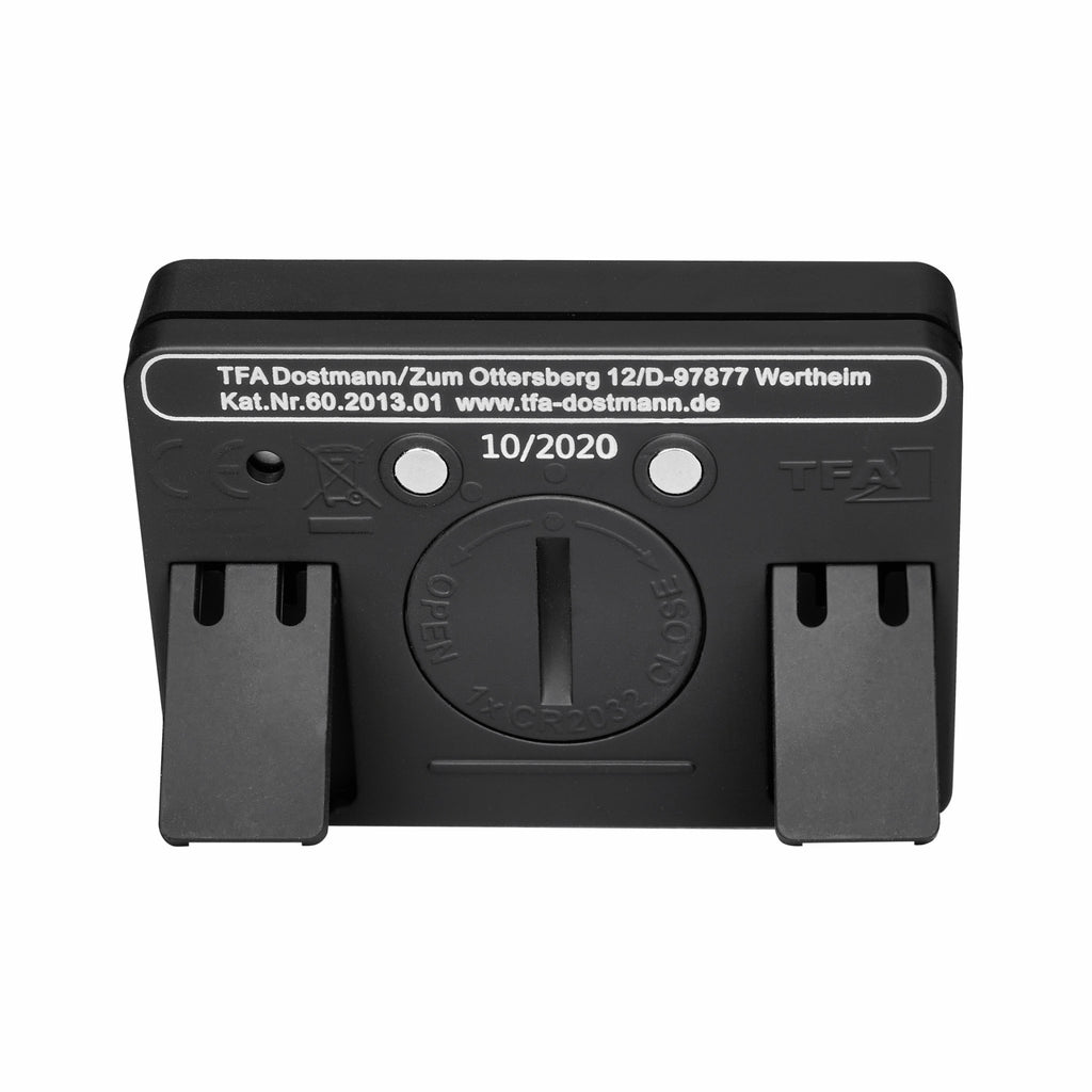 TFA Germany Rubber Coated Digital Clock with magnet, 6cm - Clocks Central 