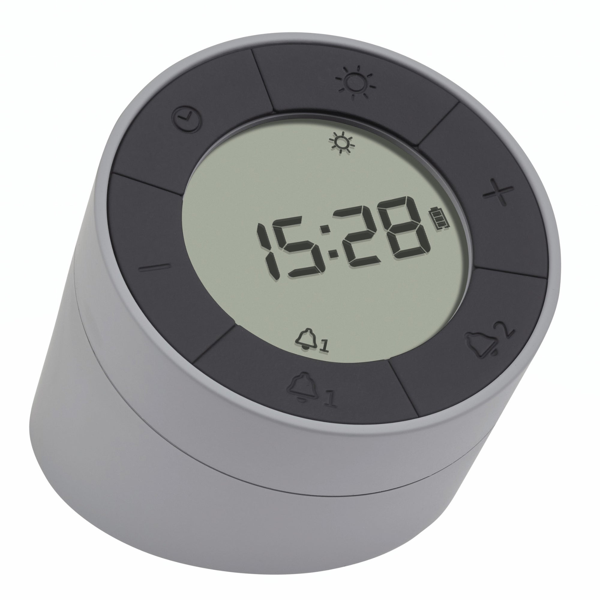 TFA Germany TIME & LIGHT Digital Alarm Clock & LED Night Light, 12cm - Clocks Central 