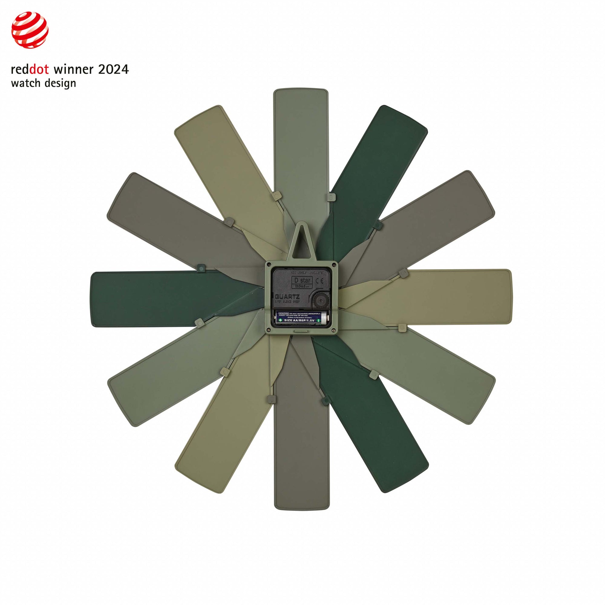 TFA Germany CLOCK IN THE BOX Designer Wall Clock, 40cm