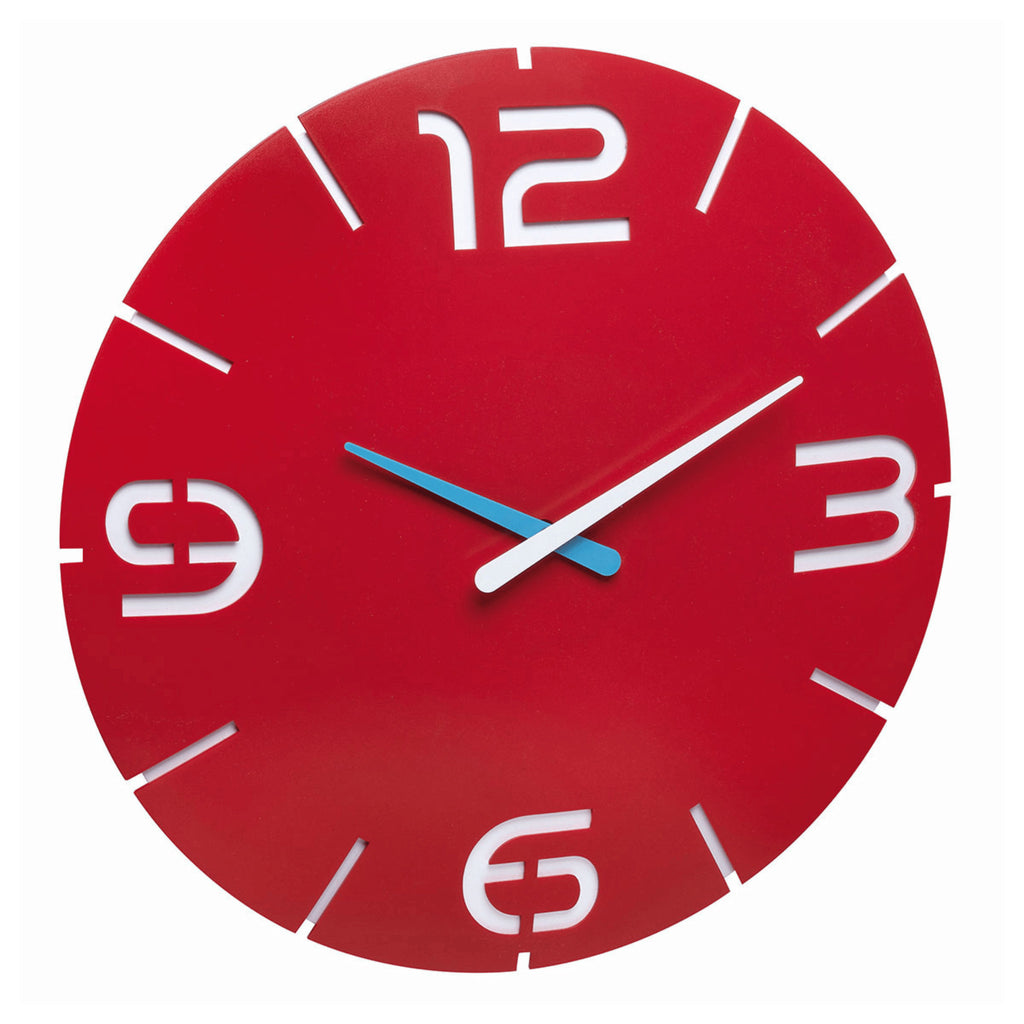 TFA Germany CONTOUR Designer Wall Clock, 35cm - Clocks Central 