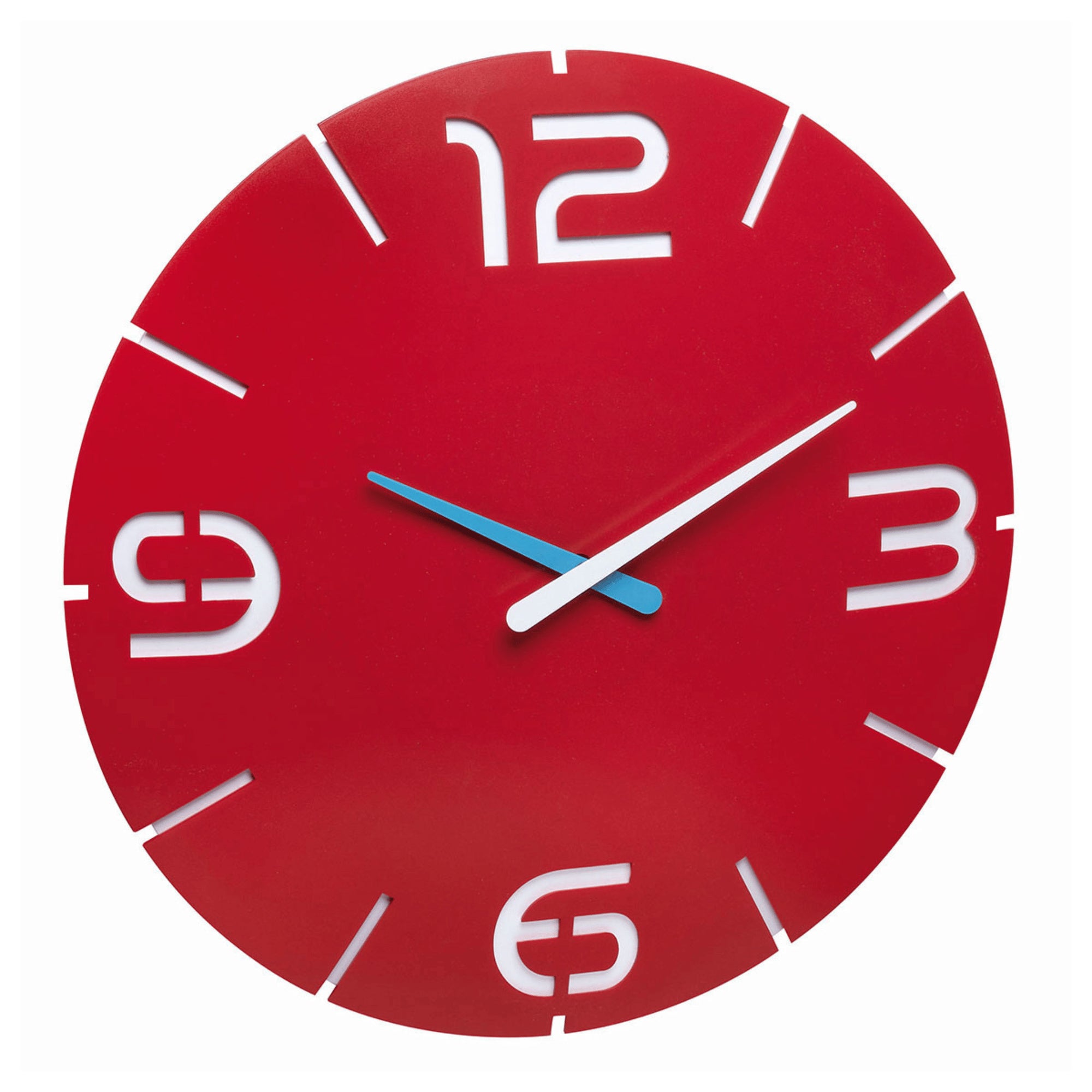 TFA Germany CONTOUR Designer Wall Clock, 35cm - Clocks Central 