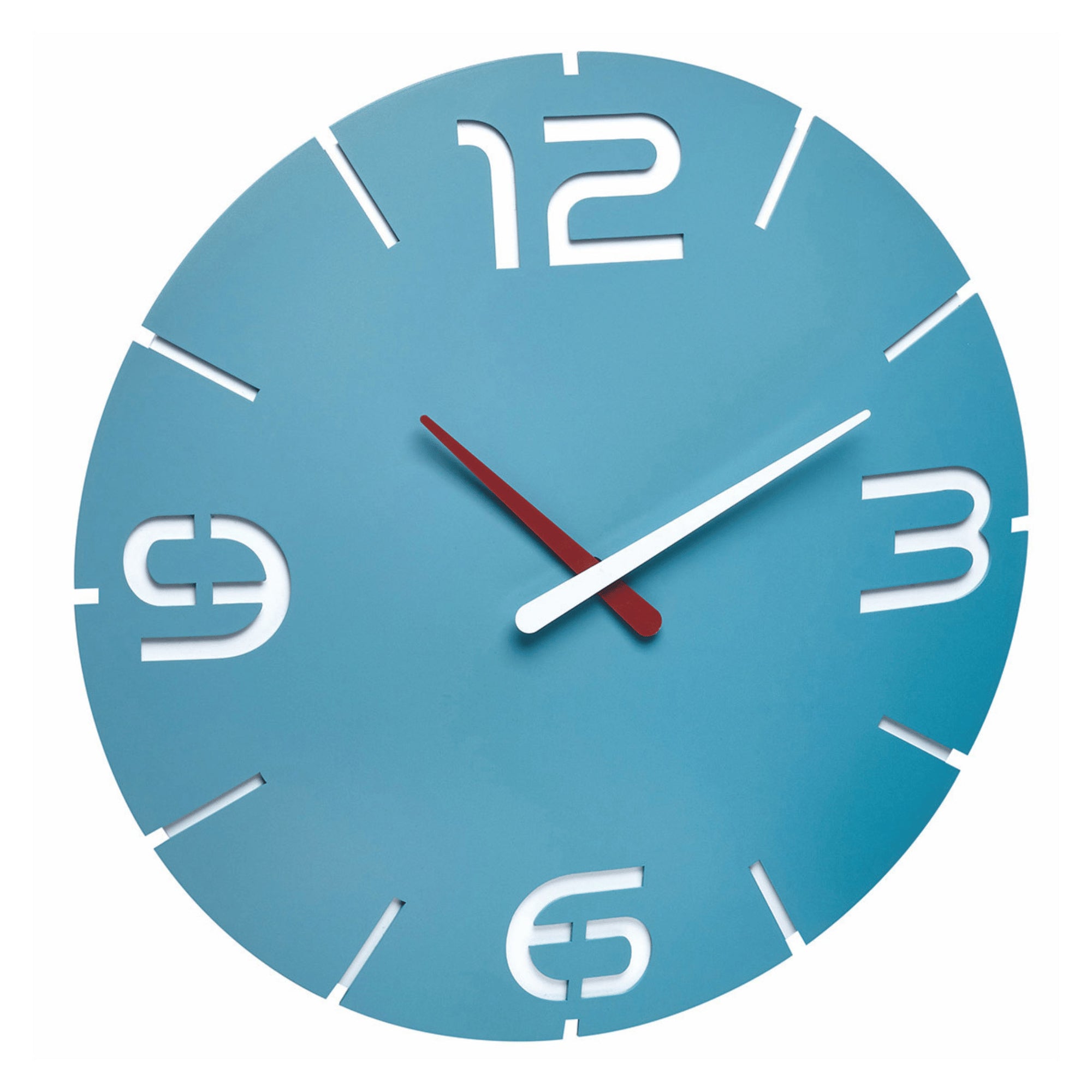 TFA Germany CONTOUR Designer Wall Clock, 35cm - Clocks Central 