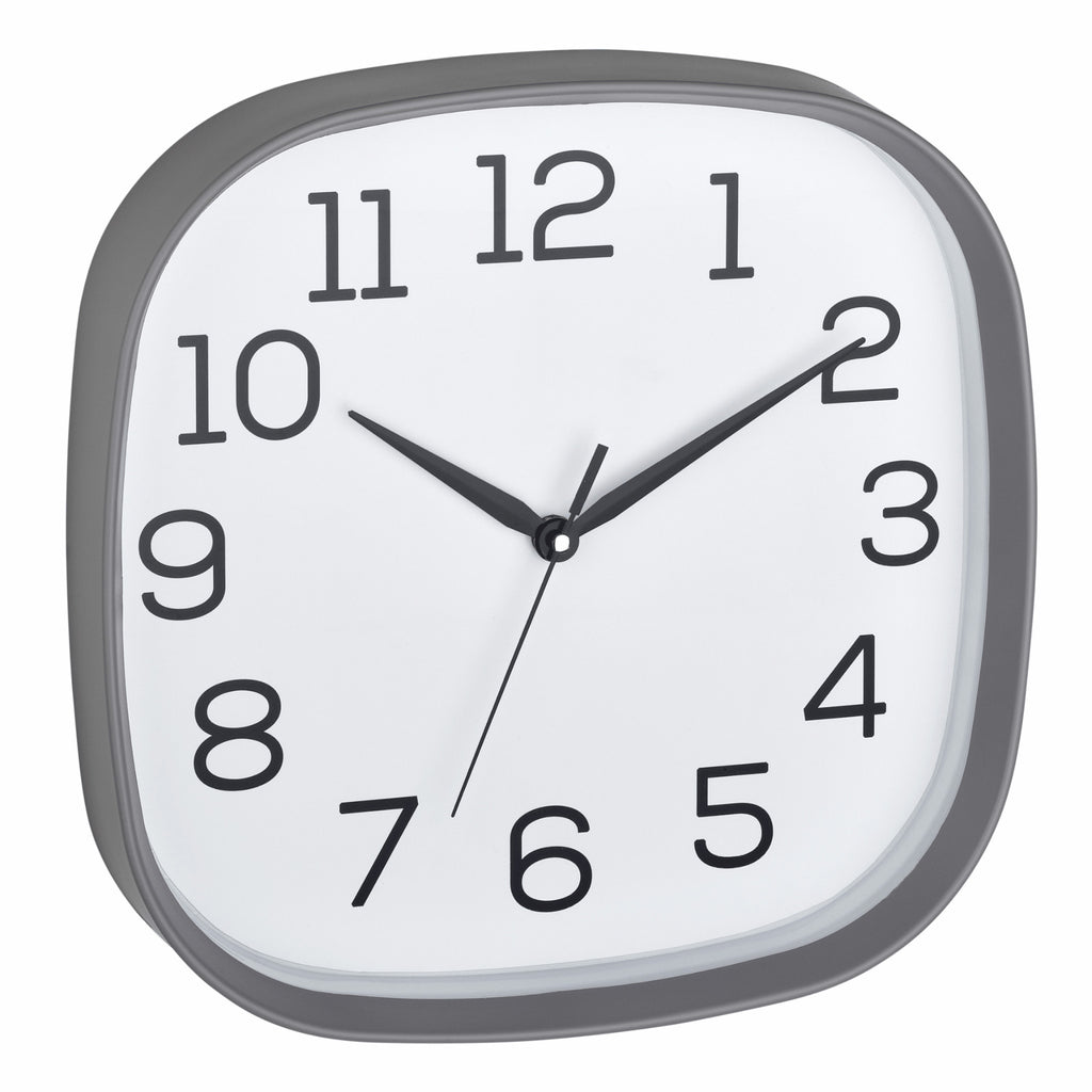 TFA Germany MARTY Modern Square Wall Clock, 30cm - Clocks Central 