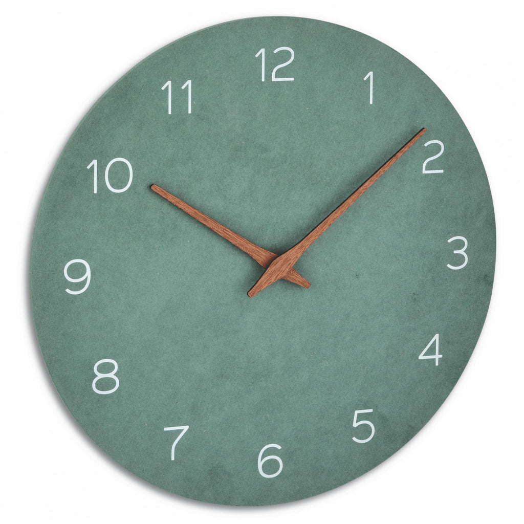 TFA Germany BRYN MDF Wood Fibre Wall Clock, 30cm - Clocks Central 
