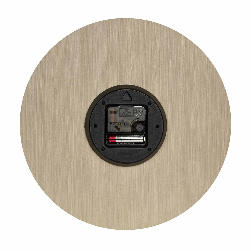 TFA Germany ORSON Wooden Wall Clock, 30cm