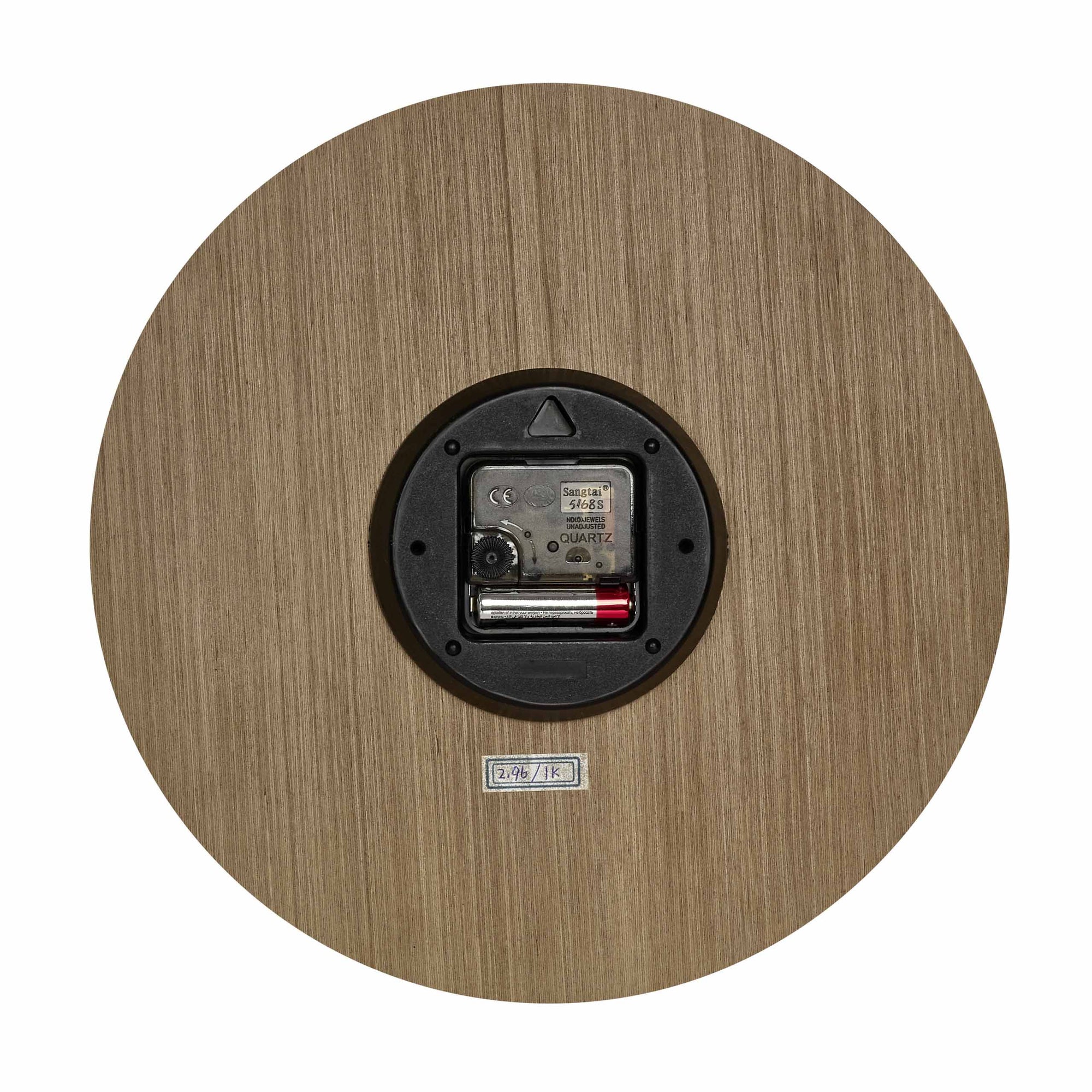 TFA Germany ORSON Wooden Wall Clock, 30cm