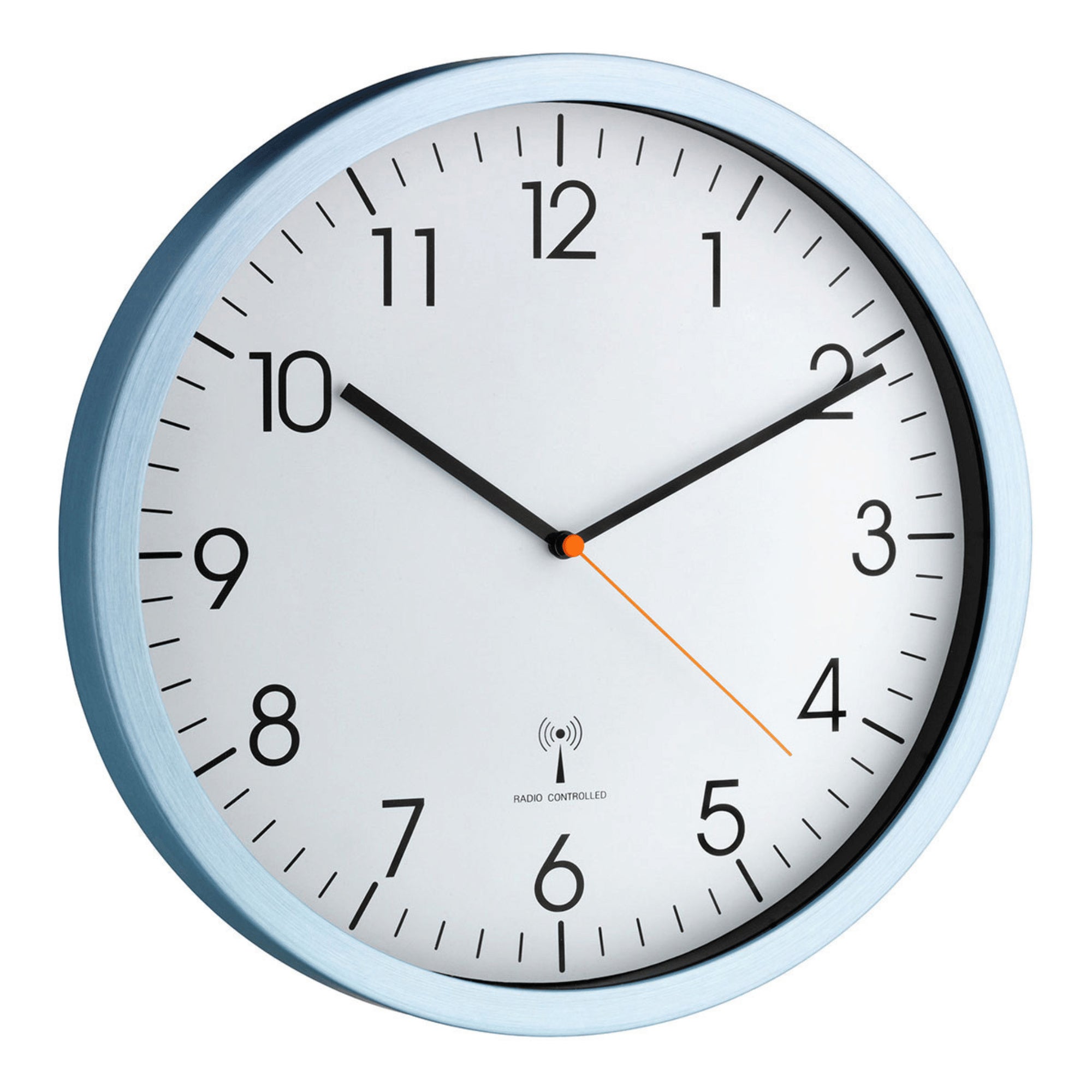 TFA Germany SOREN Wall Clock Aluminium Frame, 31cm - Clocks Central 