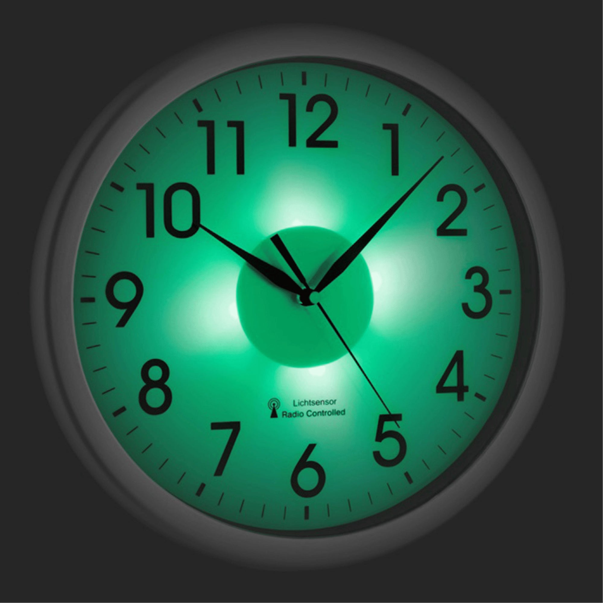 TFA Germany CORONA Wall Clock with Backlight, 31cm - Clocks Central 