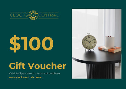 Clocks Central Gift Voucher - Clocks Central 