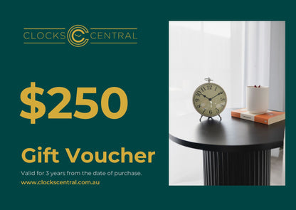 Clocks Central Gift Voucher - Clocks Central 